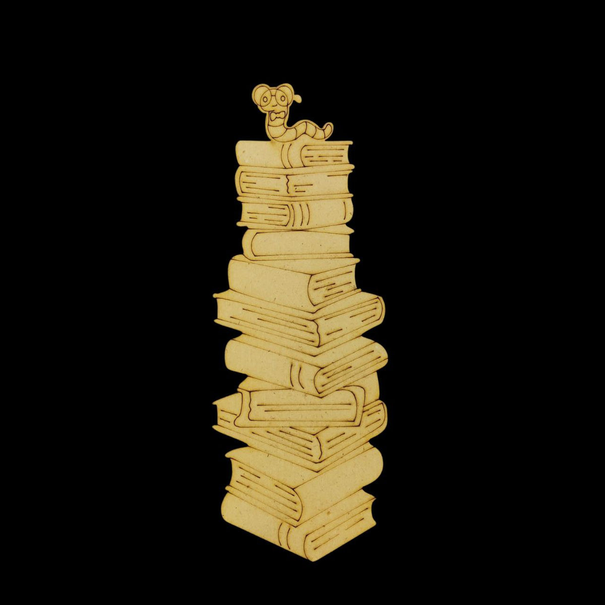 Stack of Books (MDF Bookmark) Celebrating Teachers