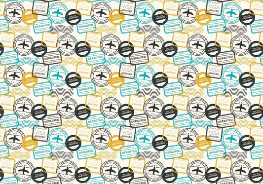 Stamp Pattern ( Instant Transfer sheet )