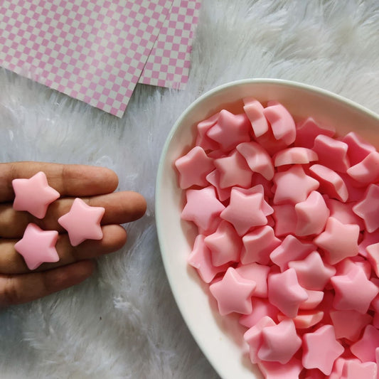 Star - Pink Pastel - Plastic Charms