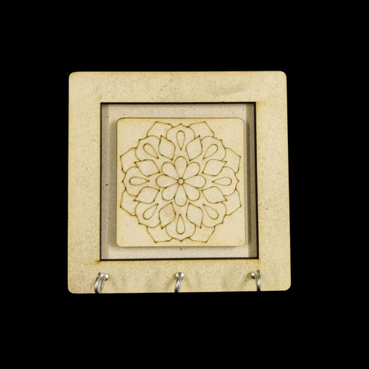 Star Square (Ethnic Keyholder - DIY Festive MDF)