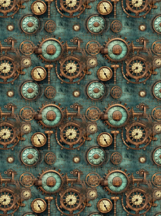 Steam Punk 2 ( Decoupage Paper )