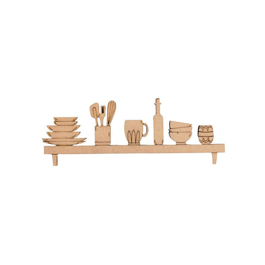 Kitchen Rack ( LaserCut MDF Desi Collection )