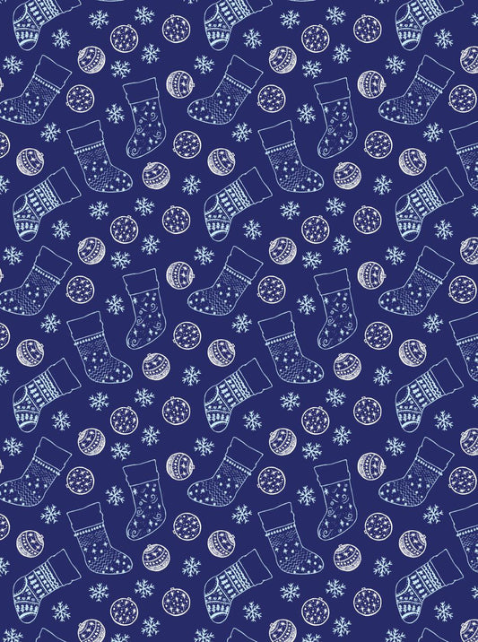 Stocking n Bauble ( Christmas - Decoupage Sheet )