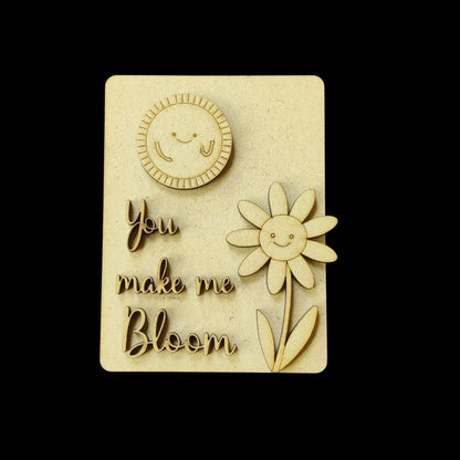 Minimalist Love - Personalised Couple Name Plate Rectangular (MDF Valentine's)