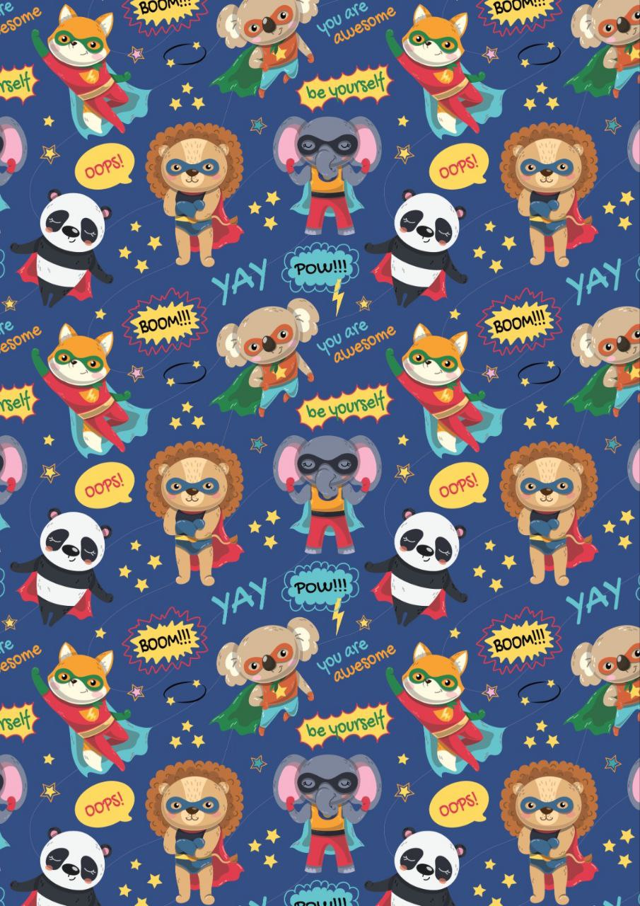 Super Animals (Kids - Decoupage Papers )