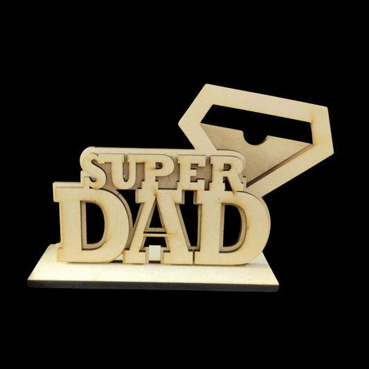 Super Dad (Desk Photo Frame) Fathers Day
