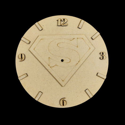 SuperMan ( MDF Clock Base )