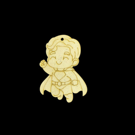 Superhero (Premarked Keychain base MDF)