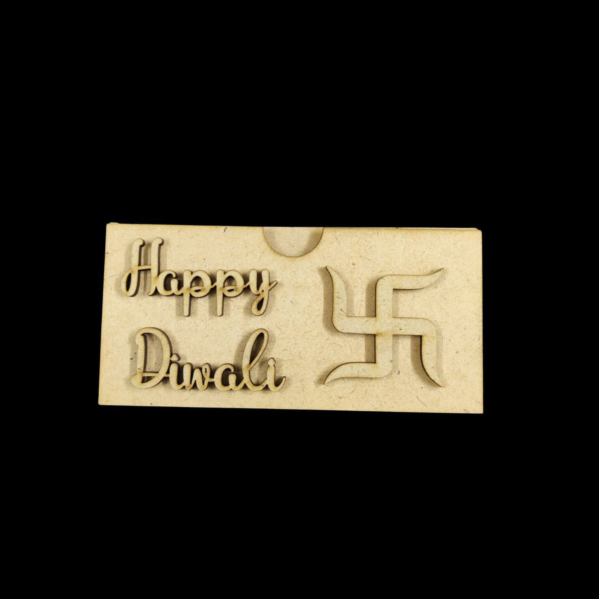 Swastika - Happy Diwali (MDF DIY Cash Envelope)
