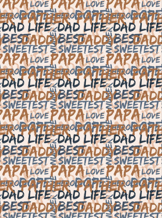 Sweetest Daddy ( Decoupage Paper )