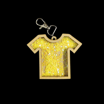 T Shirt - Shaker Keychain | Bag Dangler (MDF Lasercut)