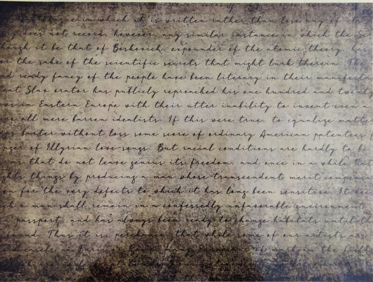 Tattered Script ( Instant Transfer Sheets ) Clearance