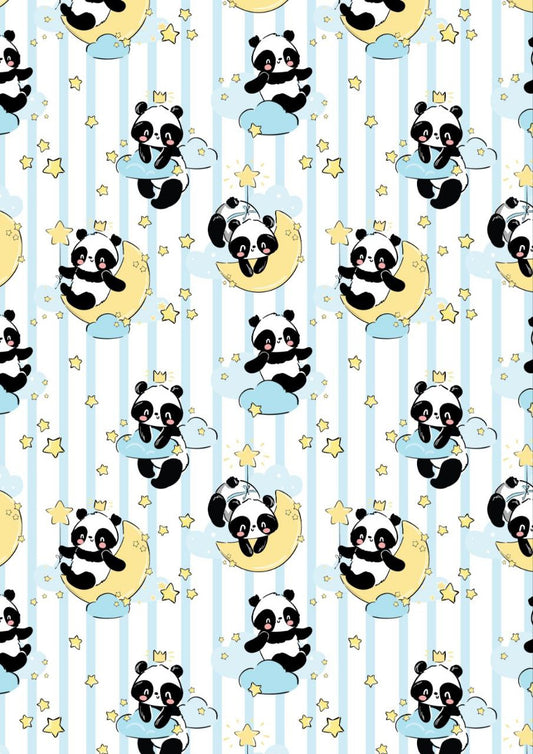 Teddy Panda (Kids - Decoupage Papers )