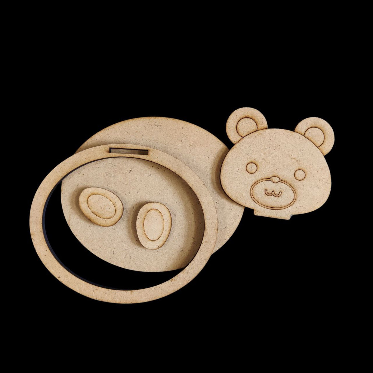 Teddy Bear (MDF trinket | Catchall Tray)