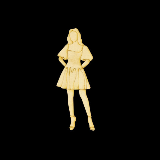 The Best-Friend (Celebrating Women)MDF Premarked Embellishments