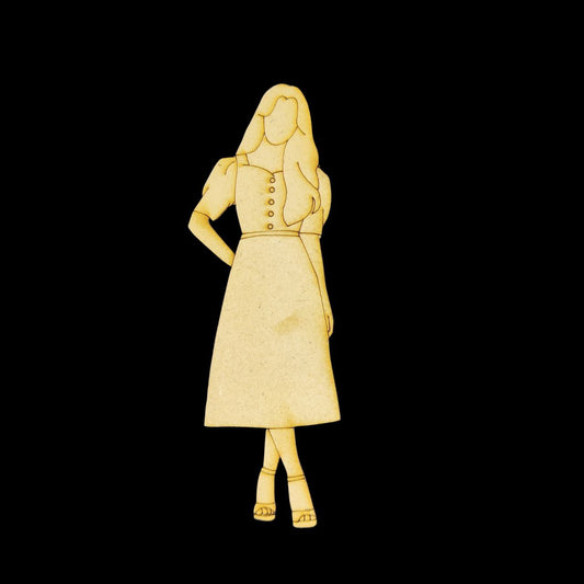 The Entrepreneur (Celebrating Women)MDF Premarked Embellishments