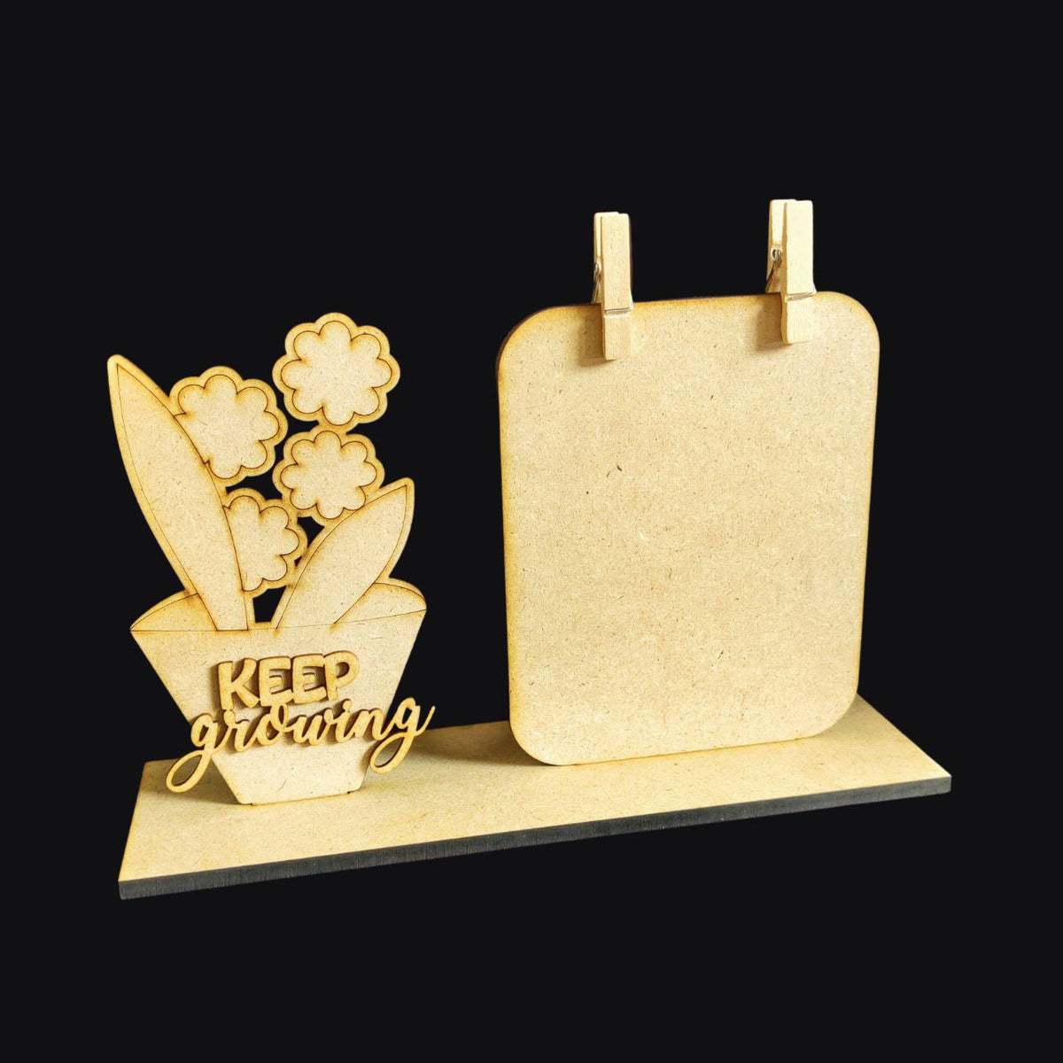 To-do list /Photo Holder ( MDF Table Decor)