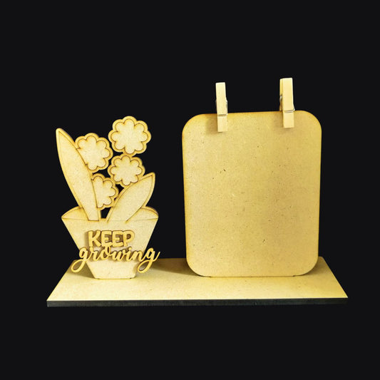 To-do list /Photo Holder ( MDF Table Decor)