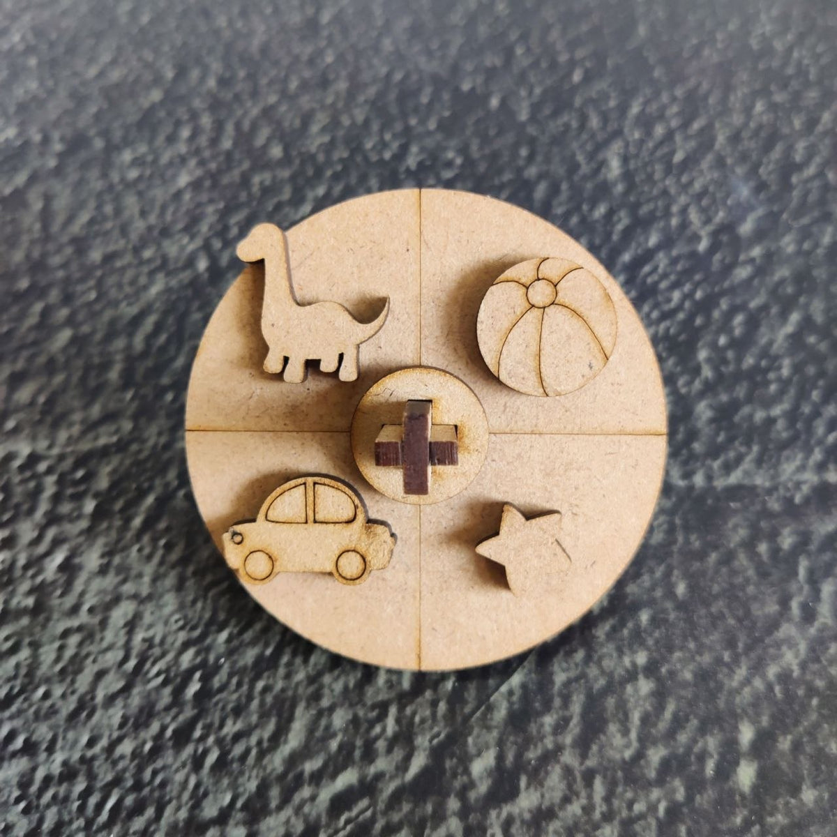 Toys Theme - DIY Spinner Kit (MDF)