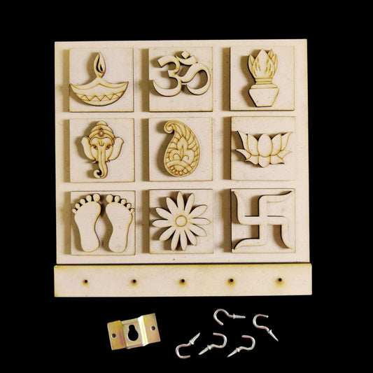 Traditional Keyholder - Festive (MDF)