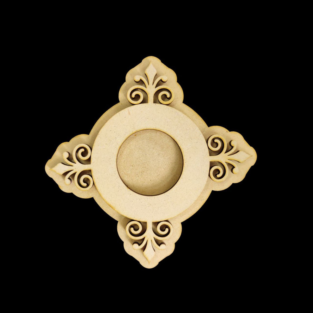 Traditional Tealight Holder (MDF) diwali 1