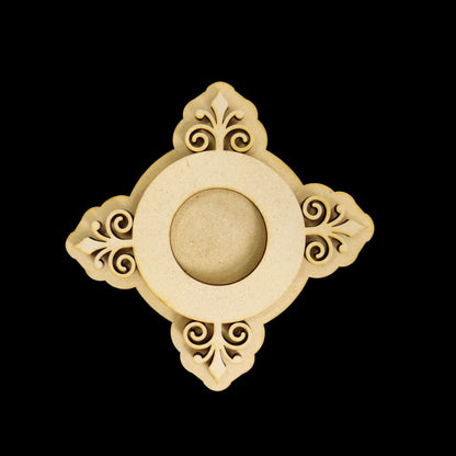 Traditional Tealight Holder (MDF) diwali 1
