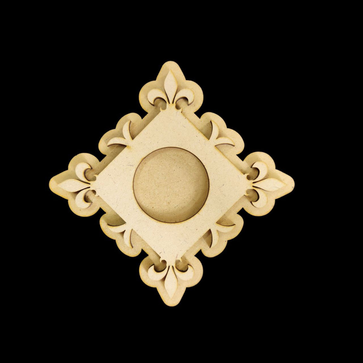 Traditional Tealight Holder (MDF) diwali 1