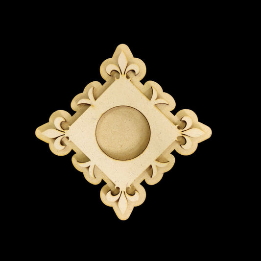 Traditional Tealight Holder (MDF) diwali 3