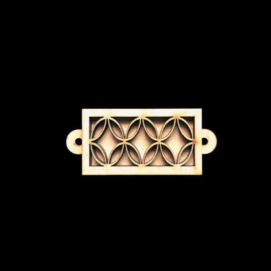 Tradtitional Cutwork - Layered Rakhi (MDF Base)