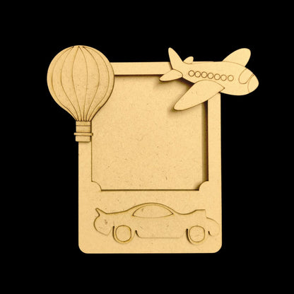 Travel - (Mini Fridge Magnet Photo Frame / Wall Photo Frame ( MDF )