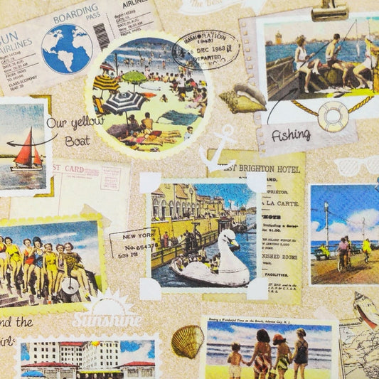 Travel Stamps ( German Napkins Tissues )