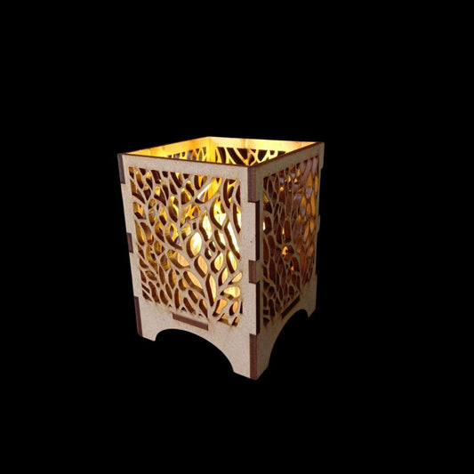 Tree Branch (MDF -Lasercut Tealight Lantern) Festive