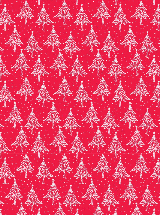 Tree - Pink ( Christmas - Decoupage Sheet )