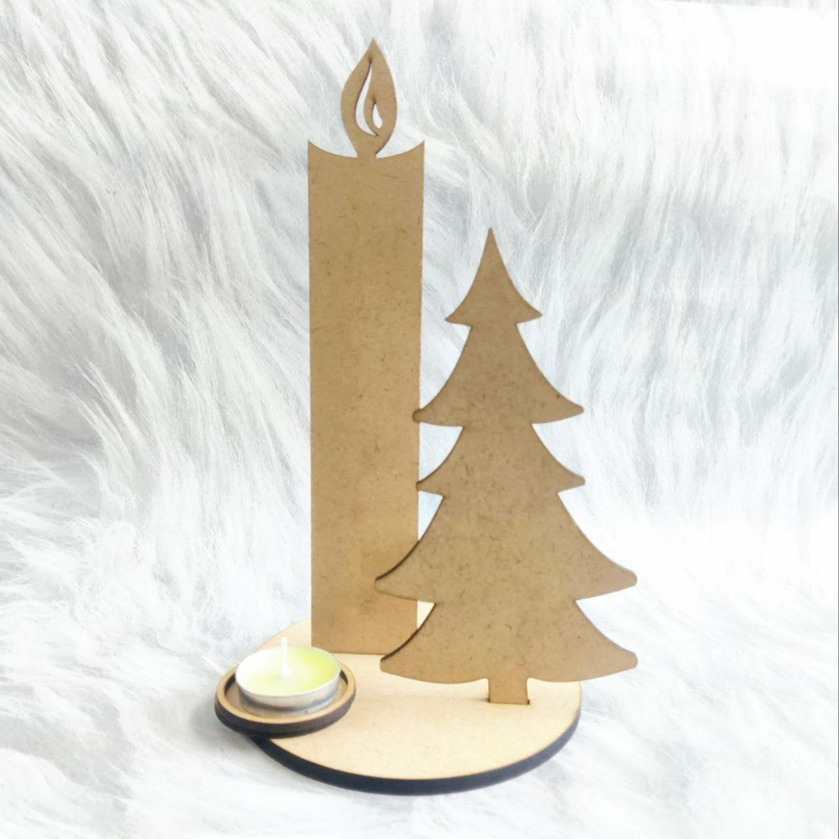 Tree/Candle/Tealight Holder ( MDF Christmas Collection )