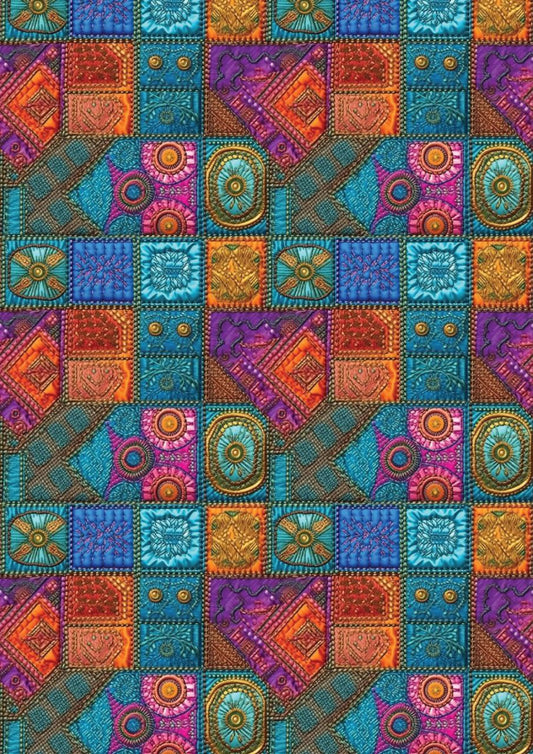 Tribal Colours (Instant Transfer Sheet)
