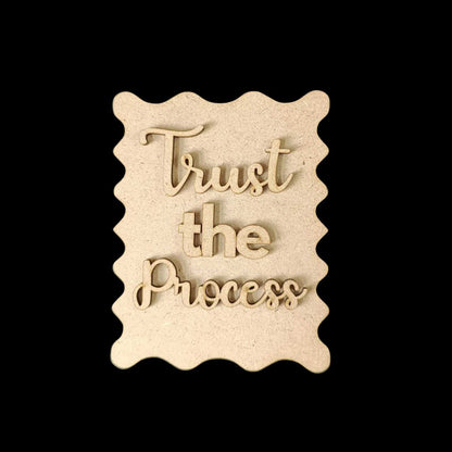 Wild Periwinkles - Earring Base (MDF)