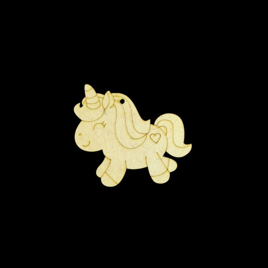Unicorn (Premarked Keychain base MDF)