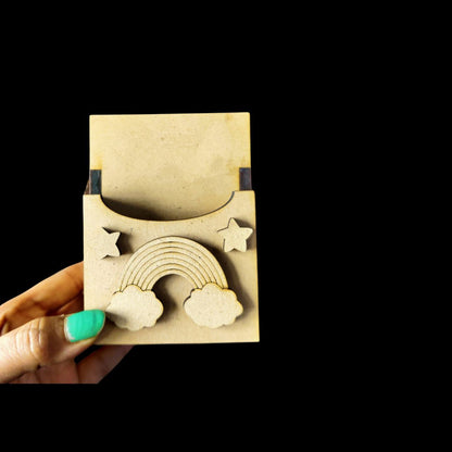 Unicorn Rainbow Theme - DIY Multipurpose penstand (MDF)