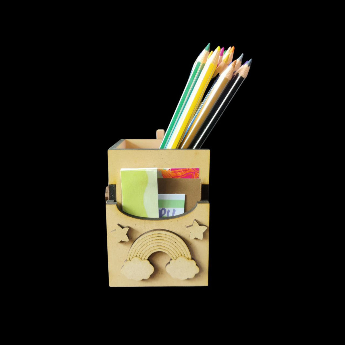 Unicorn Rainbow Theme - DIY Multipurpose penstand (MDF)