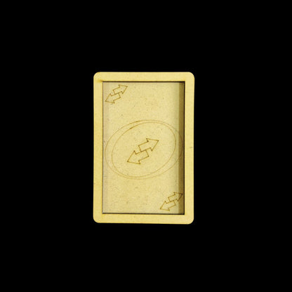 Uno Reverse Card (MDF Trinket | Catchall Tray)