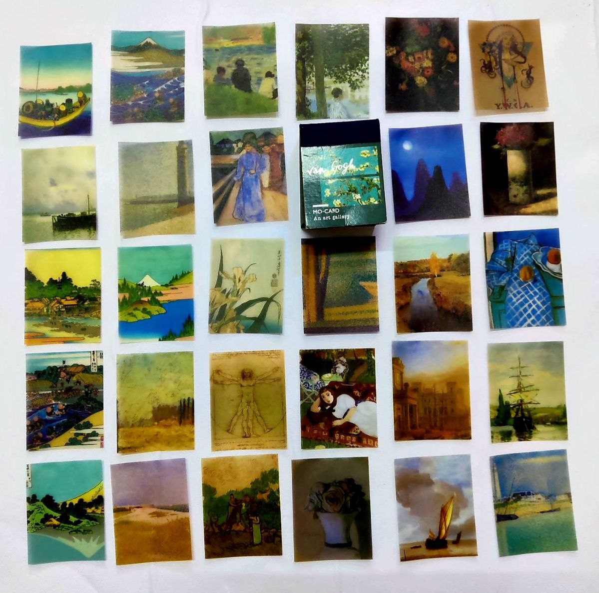 Vincent Van Gogh Art ( Journaling Supplies - Vellum Sheets)