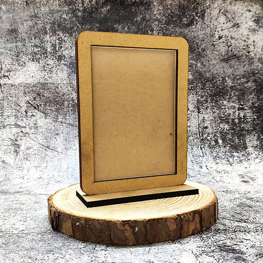 Vertical Desk Photo Frame ( MDF )