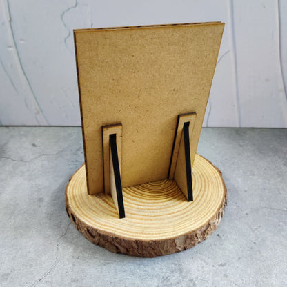 Vertical Photo frame with back stand ( MDF )