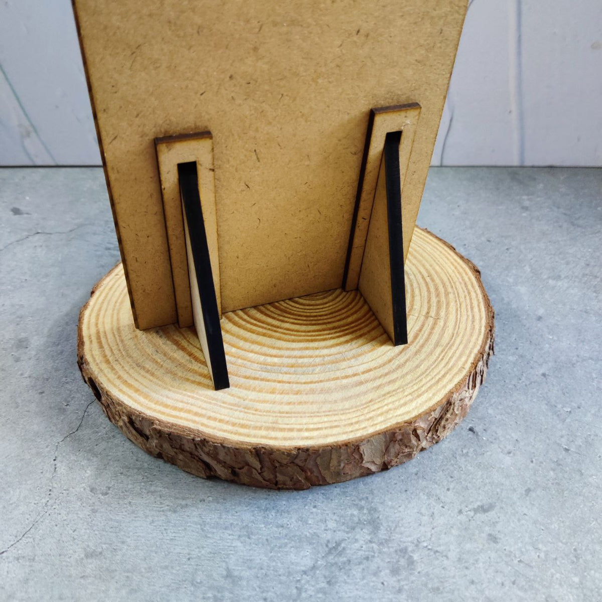 Vertical Photo frame with back stand ( MDF )