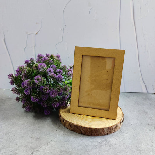 Vertical Photo frame with back stand ( MDF )