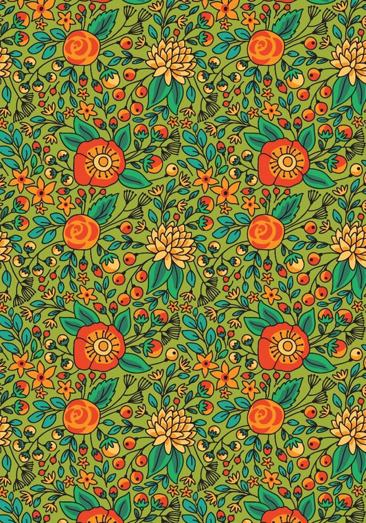 Vibrant Green ( Instant Transfer Sheets )