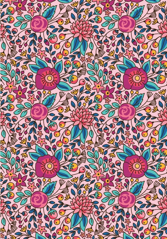 Vibrant Pink ( Instant Transfer Sheets )