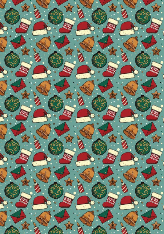 Vintage Christmas ( Instant Transfer Sheets )