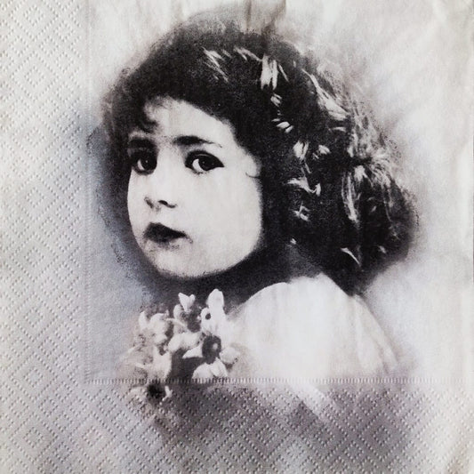 Vintage Girl ( German Napkins Tissues )