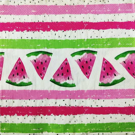 WaterMelon pieces ( German Napkins Tissues )